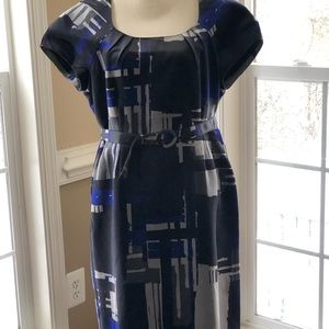 Dress with Geometric Shapes